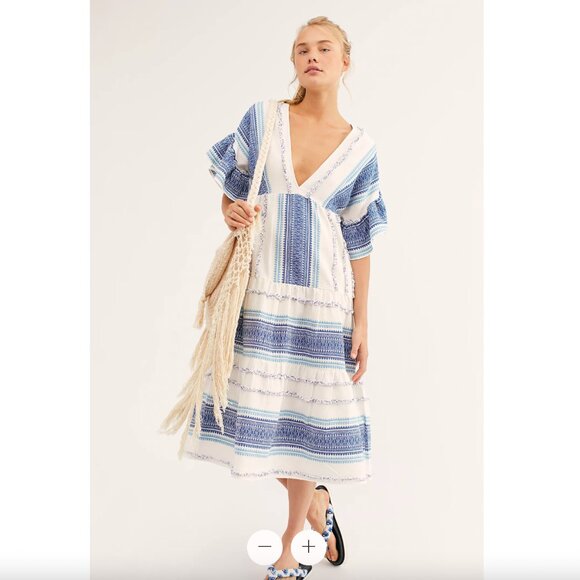 Free People Dresses & Skirts - Free People Elaine Midi Dress XS